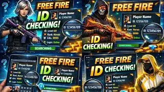 Free Fire ID Checking With Op Reaction ☠️ Shayari Competition
