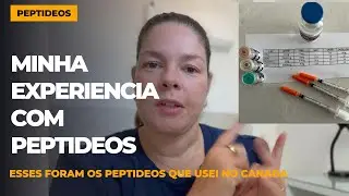 Minha experiência com #peptídeos para emagrecimento #mounjaro #glp1 #tirzepatida