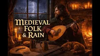 30 Minutes of Medieval Reading Music | Rainy Night at The Bard's Alcove