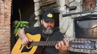 Tocando Fingerstyler na Craviola 