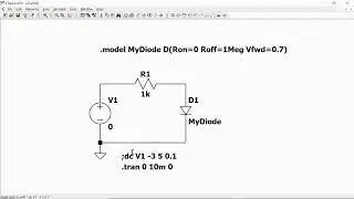 LT Spice Tutorial - EP 7 - Transient Simulation and Limiter Circuit