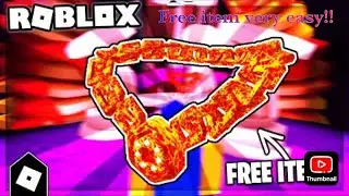 OMG!! New free items,How to get the bombastic bling in Roblox