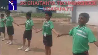 Chain Relay of Primary @SrichaitanyatechnoschoolUdayap #viral#physicaleducation 