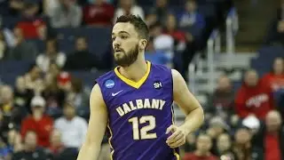 Albany vs. Oklahoma: Peter Hooley 3-pointer