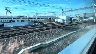 湘南新宿ライン高崎線直通特別快速高崎行（前5両籠原止まり）小田原駅〜国府津駅　側面展望