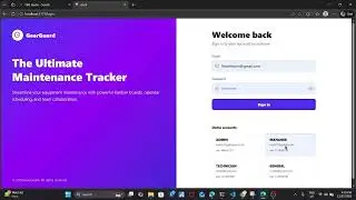 Full-Stack Project: Maintenance Management System with React + Node.js + PostgreSQL