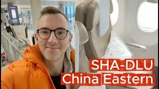 Flying China Eastern Business Class from Shanghai to Dali