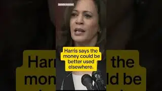 Harris CALLS OUT Critics | Military Spending