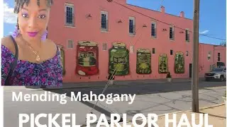 Pickle Parlor Haul. If you like pickles tune in. #pickles #birthdayvlog  #northcarolina 