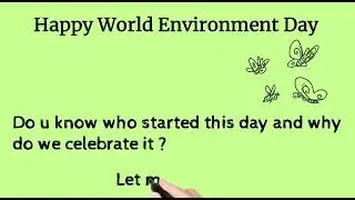 History of World Environment Day