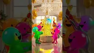 Happy new year party - #HypeVibe, #AIshorts, #trendingvideos, #funnyclips, #viralcontent,