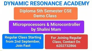 Microprocessors and Microcontroller