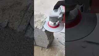 How to use brazed diamond grinding saw blade?#stone #tools #marble #granite #sawblade #grind #diy