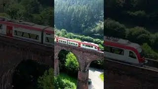 Himb&auml;chel 🌁 Viadukt und Odenwaldbahn #viadukt #odenwald #eisenbahn