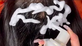 ASMR Brain Melting Head Massage after Long Stress💆&zwj;♀️