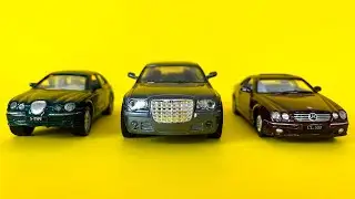 Mix Color Cars Inside The Box ( Review Of Mercedes, Chrysler, ? ) Toys Cars