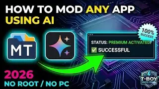 How to Use AI to Mod Any Android App in 2026 (No Root) | Gemini AI & MT Manager Tutorial