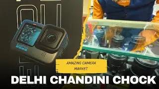 Asia biggest camera market at chandini chowk at old delhi just start price Rs 5000/- dslr camera