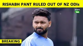 🔴BIG BREAKING: Rishabh Pant Ruled Out Of ODIs Series Against New Zealand Due To Side Strain