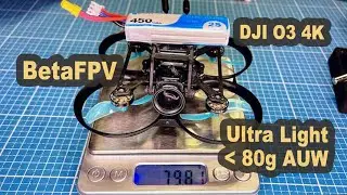 BetaFPV Pavo Pico V2 Ultra Light 80g AUW Zusammenbau mit Flywoo O3 KIT
