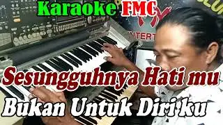 Aku Tak Berarti Bagimu - Azizah Maumere || Patam Nada Pria || KARAOKE KN7000 FMC