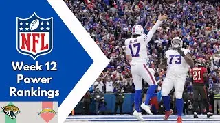 NFL Power Rankings Week 12 // 2025