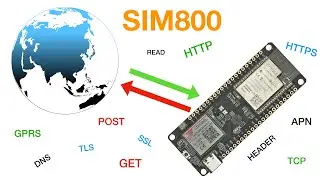 Access the internet via GPRS with the SIM800 | HTTP/HTTPS queries with POST & GET