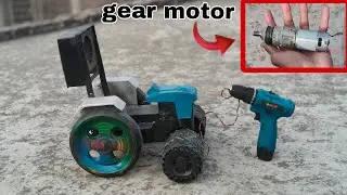 अपनी Drill machine में से gear motor 🤩 निकाल दि  very heavy metal gear motor #new #video 