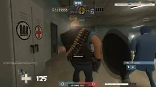 basic unedited tf2 scout pass time gameplay (brickyard)