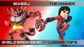Shield Breaker 60 - Boheej (Incineroar) Vs. The Hammer (Mii Brawler)