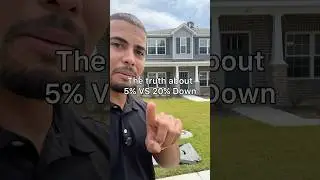 5% down payment vs 20 % Downpayment | Savannah Georgia Homes