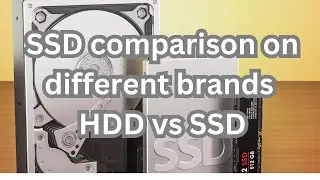 SSD comparison on different brands #hdd, #ssd, #teams, #netac,