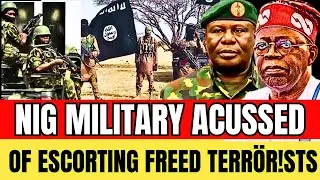 FINALLY EXPOSED! NIG MILITARY ESCORTING TERR&Ouml;R!STS AFTER FREED FROM PRISON? TERROR VS TINUBU