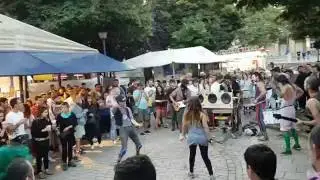 Txarangazo Elektrotxaranga - Cerebros Destruidos (Eskorbuto) @Fiestas Portugalete 11/08/2016