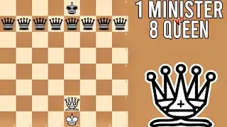 How many MINISTER are needed to defeat 8 QUEEN ?