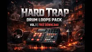 Hard Trap Drum Loops Pack Vol.1 | Free Download  (producer toolkit)