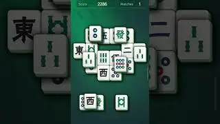 Matching tiles  - mahjong - Mind Relaxing Games #trendingshorts #traditionalgame #colourful #puzzles