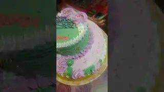 1kg ka ak customise cake#roundcake#flower