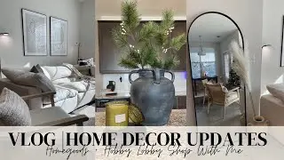 VLOG | APARTMENT HOME DECOR UPDATES | AMAZON GIFTS | HOMEGOODS + HOBBY LOBBY SHOP WITH ME | 2022