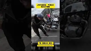 Japanese reaction to the Indian bike #gt650 #japan #royalenfield #japanese reaction @ajaypandey