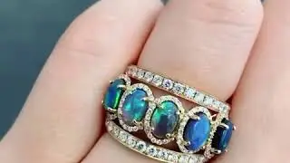 Buy Opal Rings at Cosmopolitan Jewellers Store