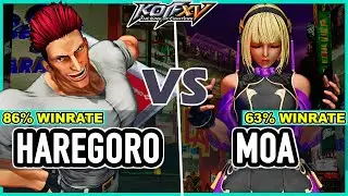 KOF XV 🔥 Haregoro (Yamazaki/Joe/Goenitz) vs Moa (Athena/Mai/Maxima)
