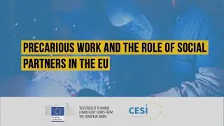 CESI Webinar - Precarious work and the role of social partners in the EU - Eurofound