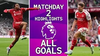 ALL GOALS | Matchday 2 Premier League 25/26 Highlights | As 16 year-old Rio Ngumoha scores on debut