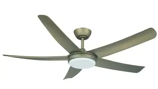 K084 56 inch super power fan 9500 CFM 160 RPM 40W LED #ceiling_fan #ceilingfan #dcmotor #lighting