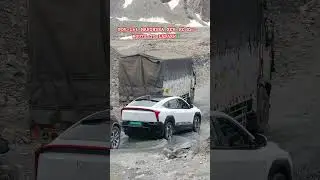 1st Mahindra XEV 9E En-ROUTE TO LADAKH #mahindraxev9e #ev #xev9e#1st In Ladakh #India #mahindraindia