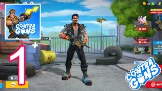 Contra Guns&ndash;3rd Person Shooter &ndash; Gameplay Walkthrough Part 1 &ndash; Battle (iOS, Android)