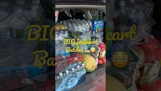 Large Instacart Batches&hellip;BIG MONEY🤑💪🏼#instacart #instacartshopper