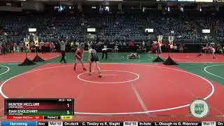 Hunter McClure vs Eian Englehart 2021 JH State 164 cons Rd 3