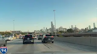 Chicago Sunrise | Driving from Chicago’s South Suburbs to Lower Wacker Drive | Real-Time Traffic